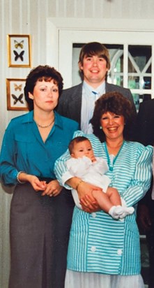 Proud God Parents to Matthew in 1987. Seems like yesterday