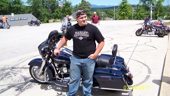 Dave and his Harley