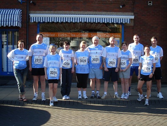 Waterfront Cafe Lincoln 10k team 2009