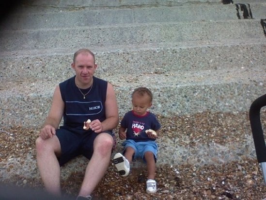 Morgan & Daddy, Summer 2008