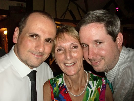 Mum & her boys - Oct 2013