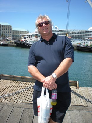 in Cape Town, one of his favourite places. 2010