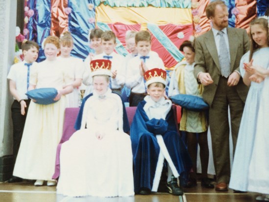 Gala King and Queen June 1991 Craigshill, Livingston