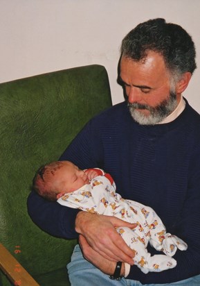 George with his Grandad