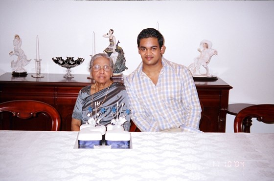 Amma with Shivantha