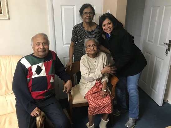 with Paati, Bala Uncle, & Pathmini Aunty, in Jan. Love