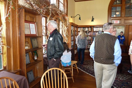 Celebration of Life party held in Wheeler Library, North Stonington, CT