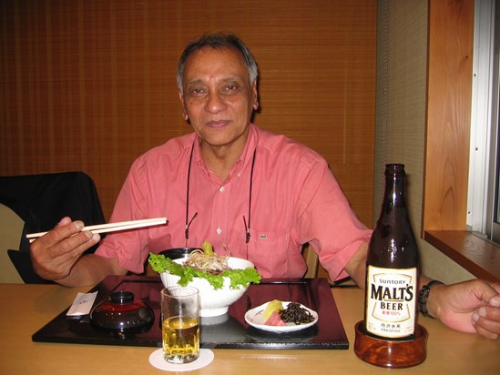 Dad in Japan, 2005
