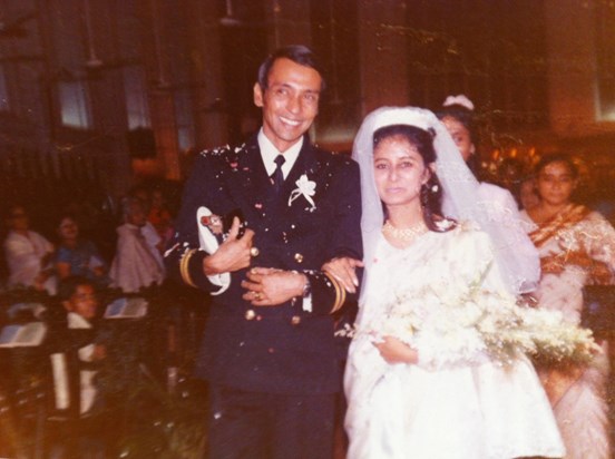 Wedding day, 1972