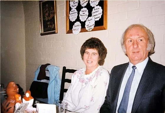 Gordon with Maureen 