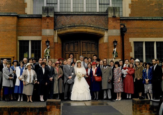 1987 04 Apr martin and sue wedding