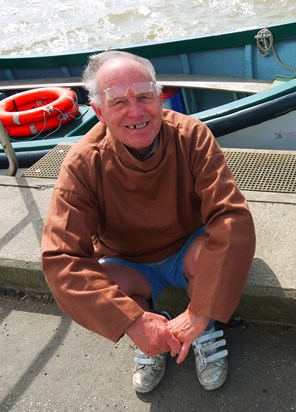 Dad at Orford 2013