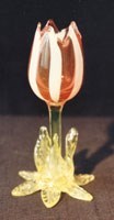 Stuart crystal tulip vase