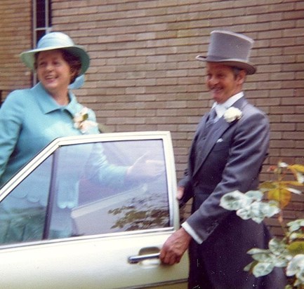 At Brian & Christine's Wedding 1979