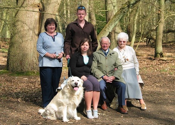 Banstead Woods, family and "Watson"