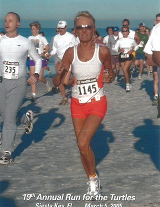 June conquered Asthma to become an accompished runner later in life