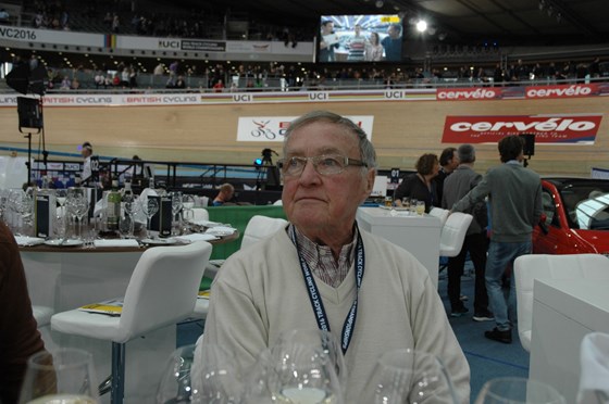 In the VIP area at the Cycling World Championships 2016
