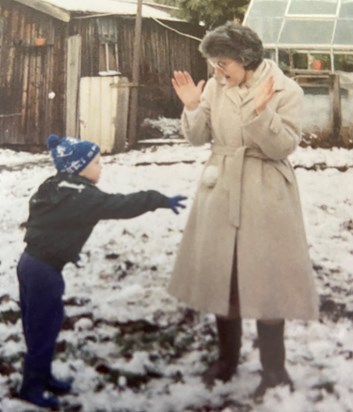 Snowball fight