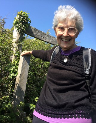 On top of the downs in Shanklin