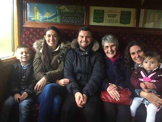 Christmas on the steam railway