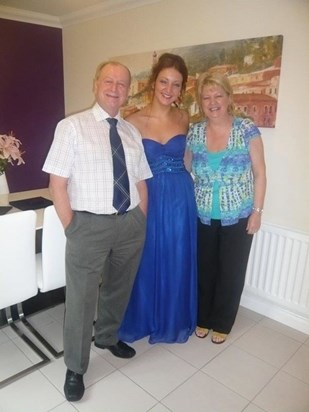 Prom with Nan & Nonno