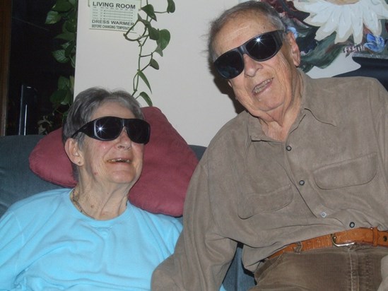 Anne and Paul do everything together, even cataract surgery.