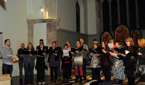 John in St. Luke's Church choir