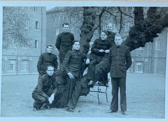 john with other sergeants