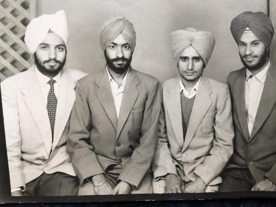 dads classmates and his departure from India  photo 23/11/1961