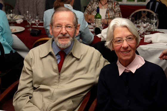 John & Margaret at The West Arms, Llanarmon Dyffryn Ceirog (5th June 2012)