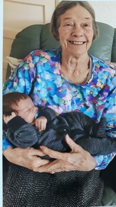 Eileen & her great grandchild