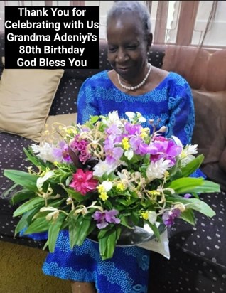 Grandma Adeniyi at 80