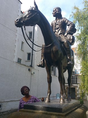 GMa & John Wesley's statue