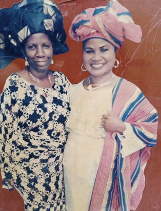 GMa and auntie Bola Fadayomi