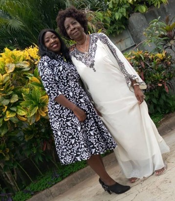 Grandma and Folake Omoniyi