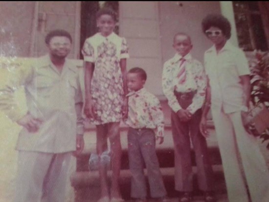 Young Family in UI in the 70s