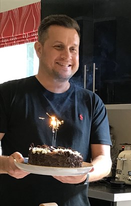 Mark with A or F birthday cake