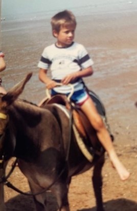 Mark on Beach