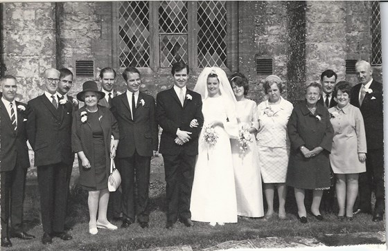 Margaret and Terrys wedding