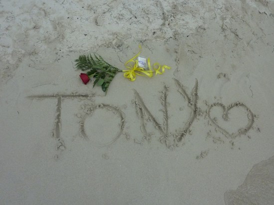 We love you Tony xxx