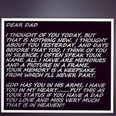 FOR DAD XX