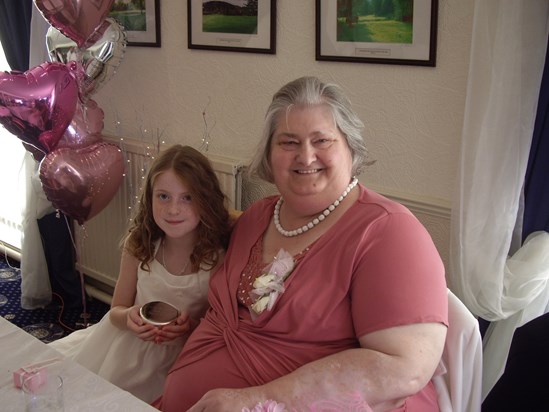 My Mam with her only Granddaughter, Ffion. Happy times x