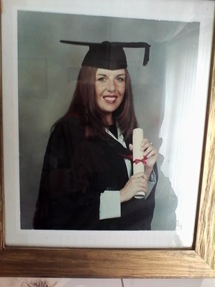 Barbara graduation picture