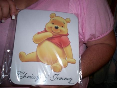 Custom Pooh Mouse Pad