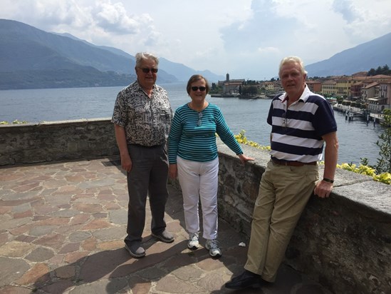 May, 2018, Overlooking Gravadonna Lake como.