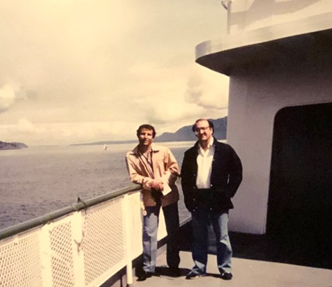With Ali. British Columbia, 1980s. 