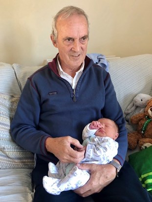 Grandad and baby JoeJim X 