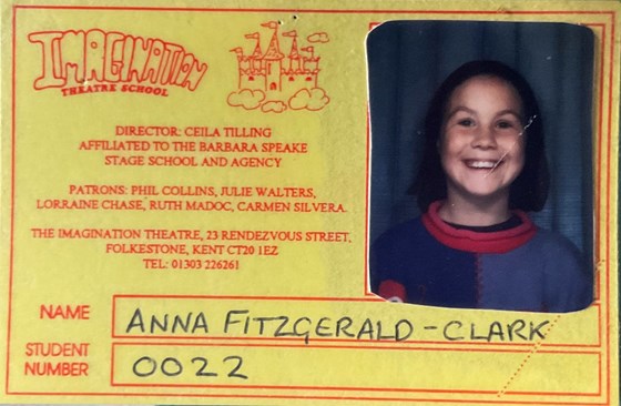 Anna’s Imagination Theatre School card