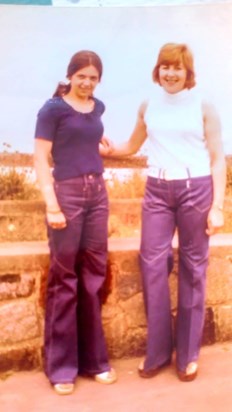 Celia with Sister Sandra