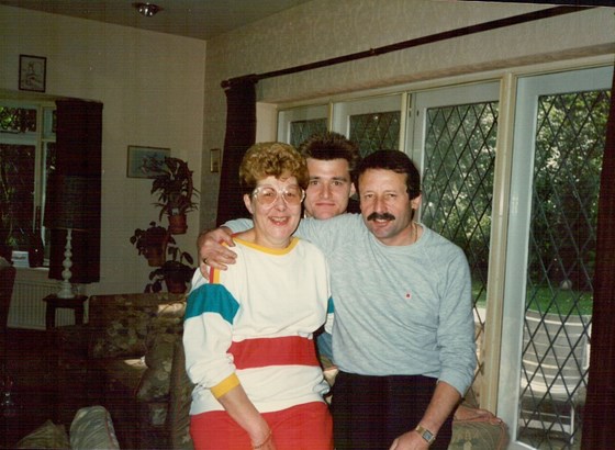 Celia, Stephen & David - 1988